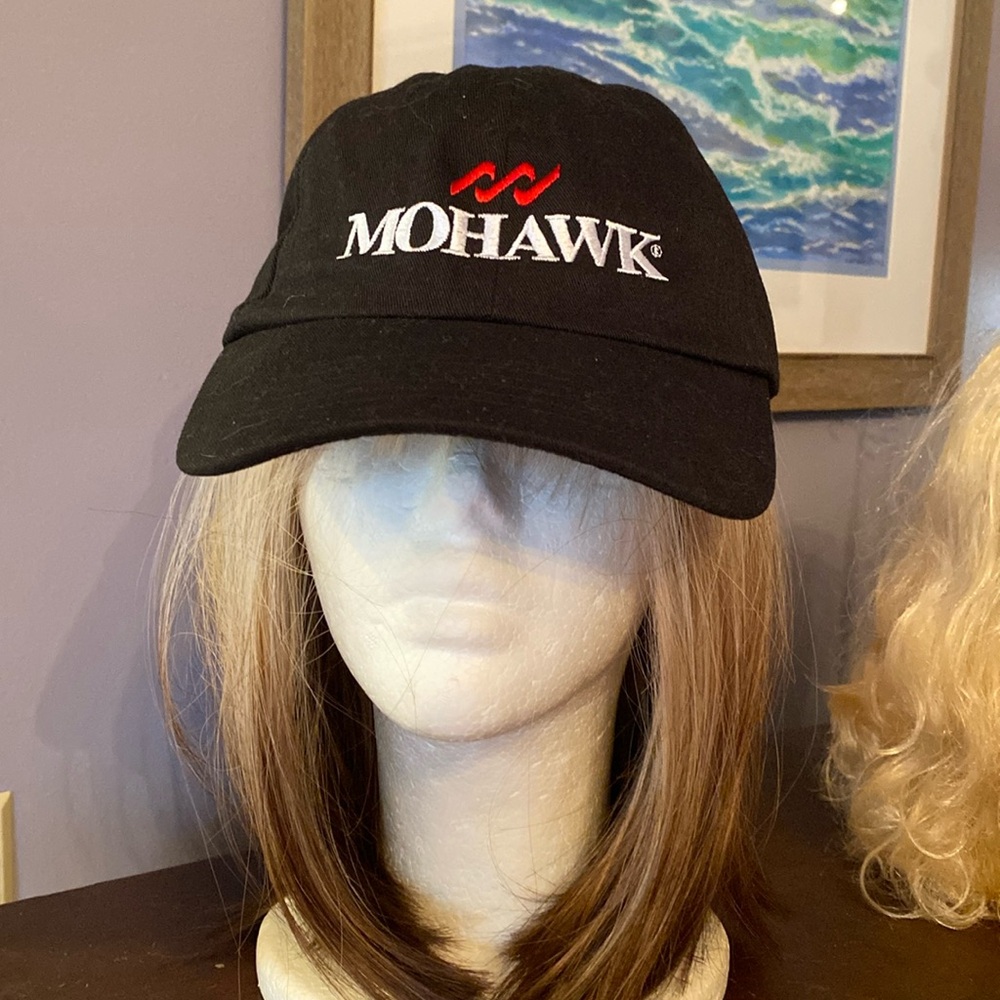 MOHAWK baseball style hat black in never used condition